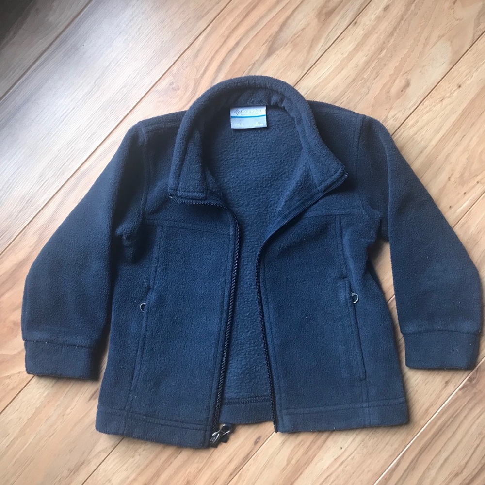 COLUMBIA navy fleece